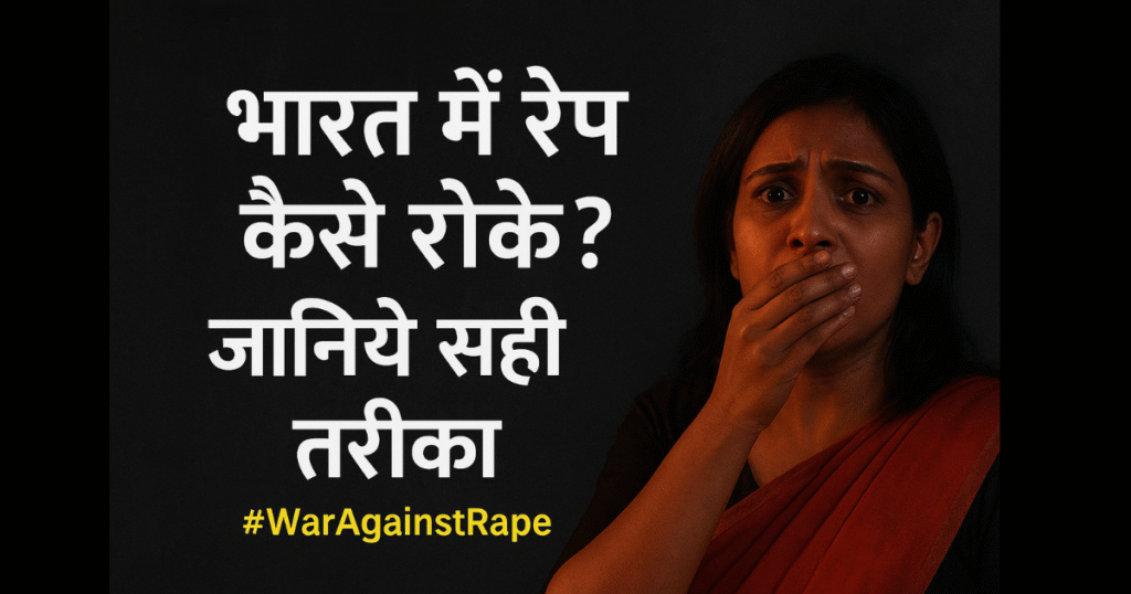 WarAgainstRape CENTRAL ANTI RAPE FORCE (CARF) भारत में रेप कैसे रोके ?