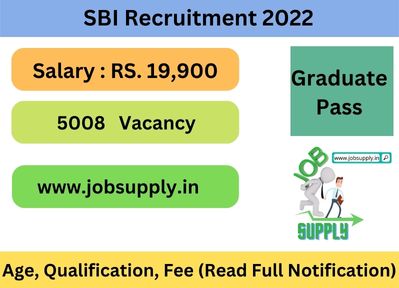 SBI Recruitment 2022